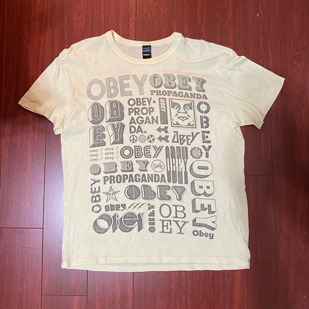 Obey Propaganda Typefaces tee